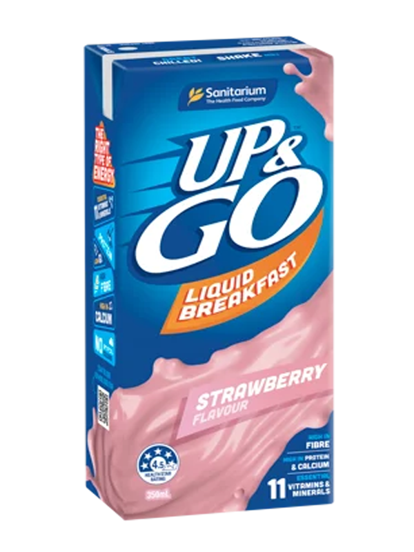 Sanitarium Up & Go Strawberry 350ml